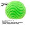 Stress Relief Fuzz Ball Soft Stretchy Textured Squeeze Toy Anxiety Reduction Portable Travel School Office Fidget