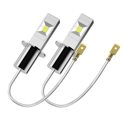 Poopee H3 LED Fog Lights, Yellow, White, 60 W, 1200 LM, 3000 K, 12