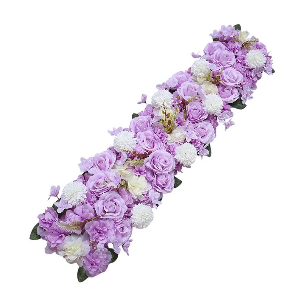 Backdrop Flower Panel Dining Table Centerpiece Romantic Decoration Floral Panel for Wedding Birthday Ceremony Reception Graduate