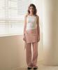 Iteoneolmomeonteu Wrap Layered Pants _ Pink