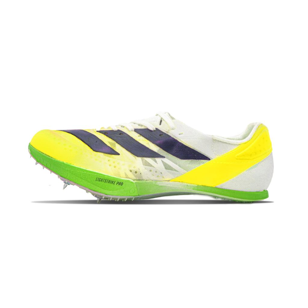 adidas Adizero Prime Slip Resistant And Breathable Low Top Sprint Running Shoes Unisex Bright Yellow IE5485(Team147-)