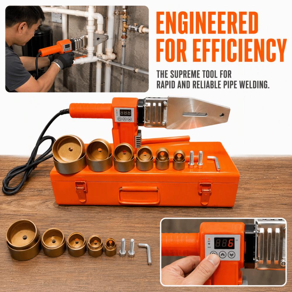 20-32/20-63 Heat Fuse Water Pipe Welder EU Plug PPR Pipe Welding Machine Plumbing Works