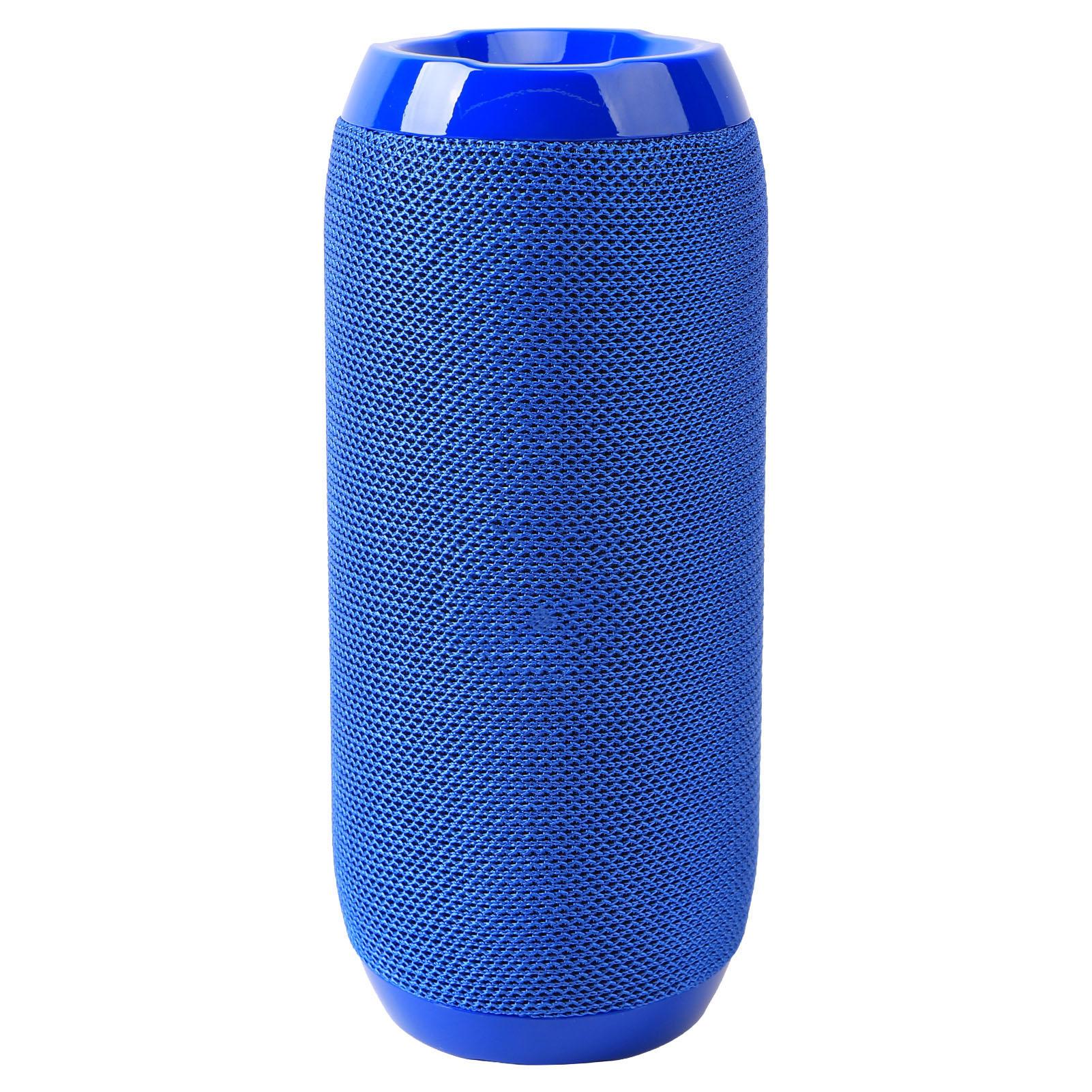 

Портативный Bluetooth-динамик, водонепроницаемый, с двойной диафрагмой, прочный Bluetooth-сабвуфер для улицы, синий