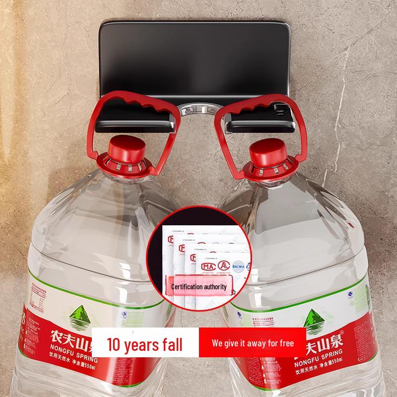 Punch-Free Wall-Mounted Hair Dryer Rack for Bathroom - Compatible with Dyson