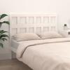VidaXL Tête de lit Blanc 145,5x4x100 cm Bois massif de pin 818921