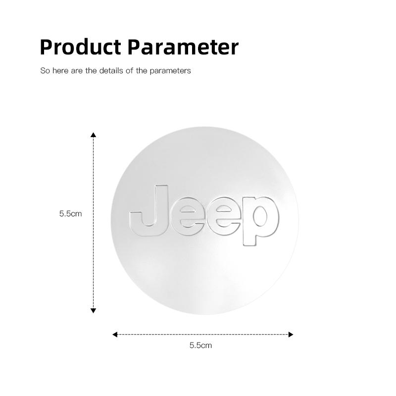 55MM/63MM 3D New WWF black silver Car Wheel Center Hub Cap For Jeep Renegade Compass Grand-Cherokee Wrangler-JK Patriot Liberty