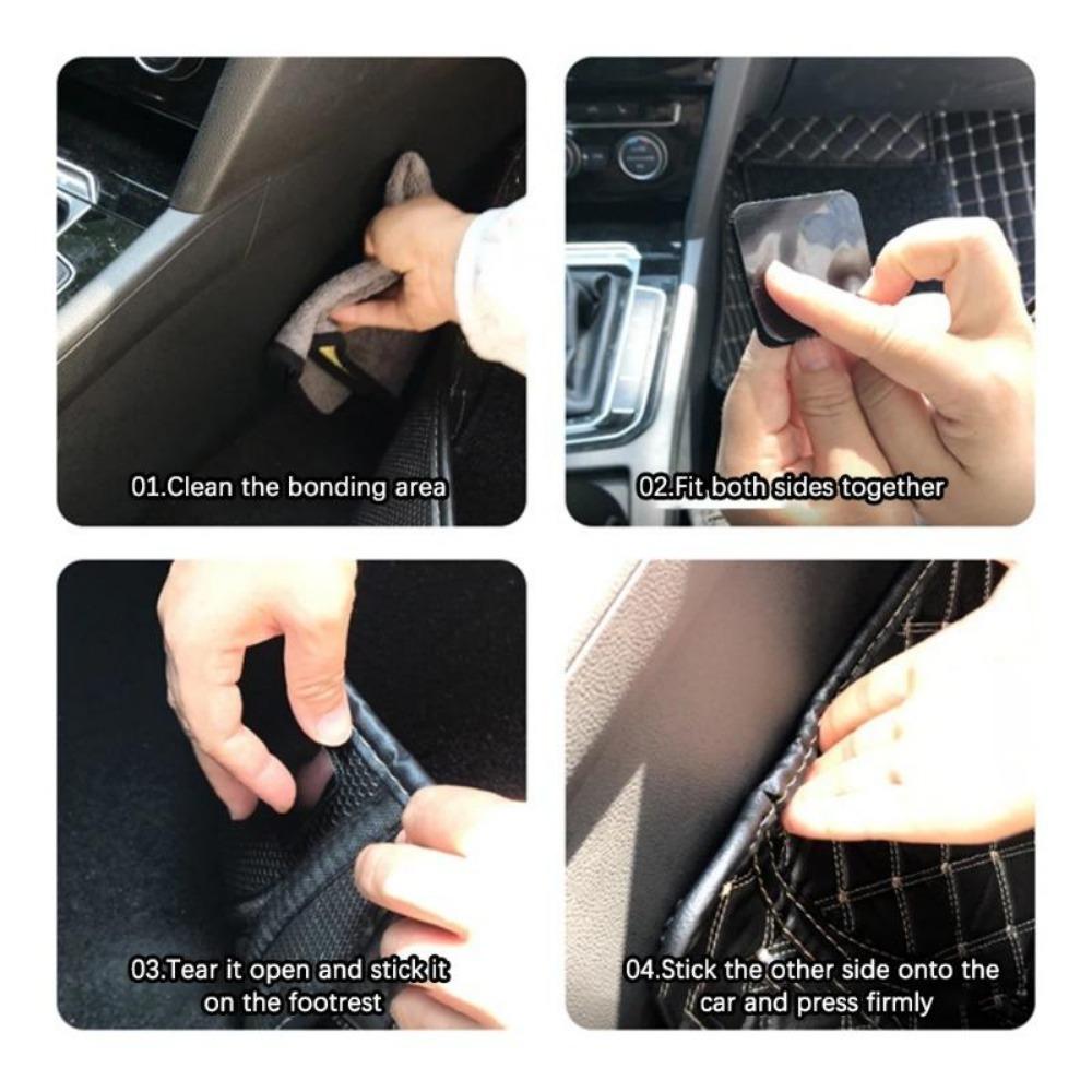 Diy Self-adhesive Tape Home Auto Adhesive Anti-Slip Sticker Grip Hook-and-loop Magic Sofa Floor Stickers Fixed Attaches