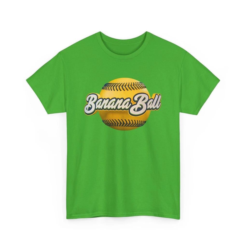 Savannah Bananas Banana Ball Printed T Shirt Baseball Sports Collectible