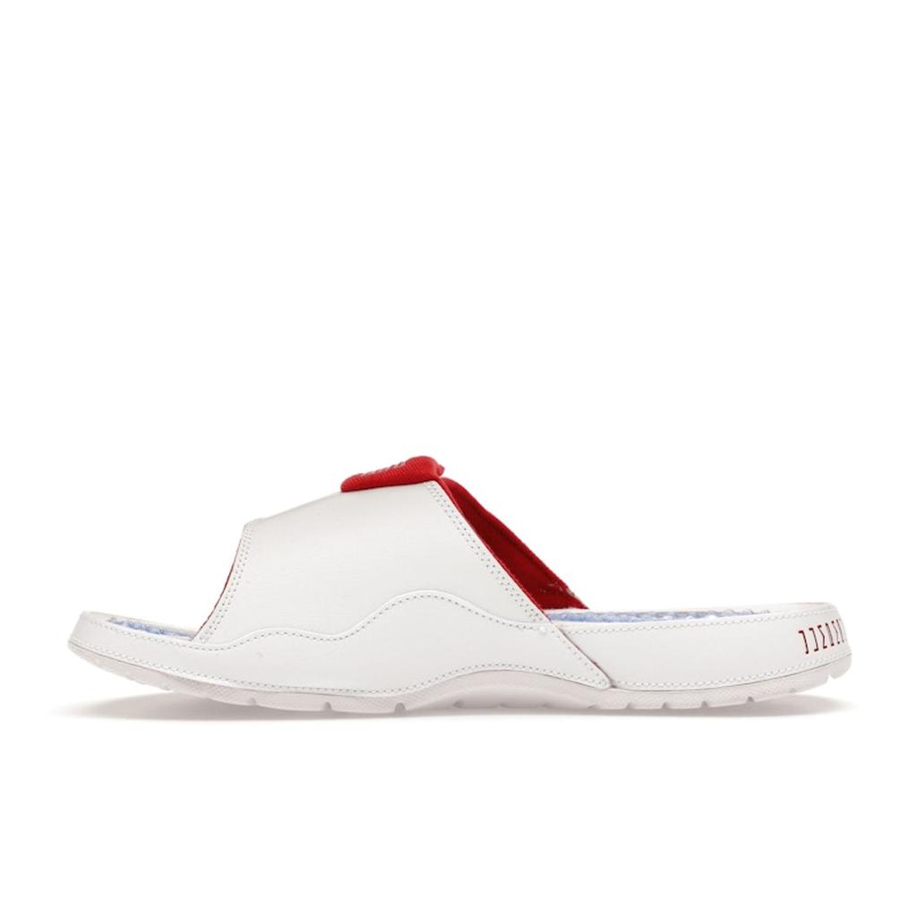 Air Jordan Hydro 11 Retro White Varsity Red Men Sneakers AA1336-166