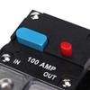 Gorgeri Car Circuit Breaker, 80A-300A Universal Automatic Return Circuit Breaker Self-Healing Fuse Manual Reset Button (100A)