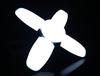 High Quality Mini 4 Leaf Deformable Lamp Folding 30W40W50W60W Led Fan Blade Bulb Indoor Adjustable Lighting Energy Saving