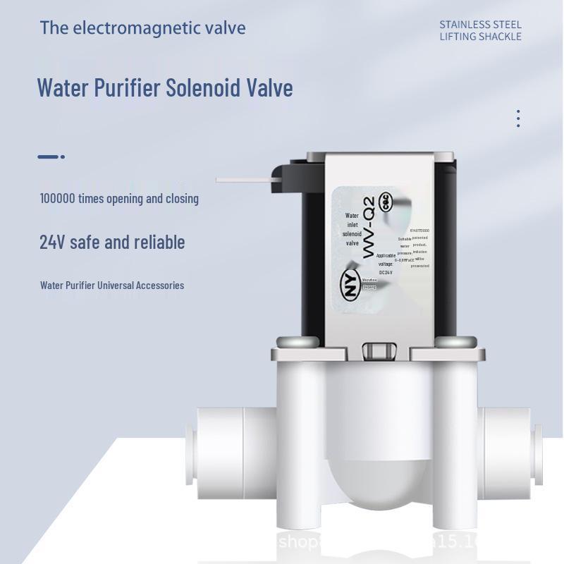 Universal Water Purifier Solenoid Valve: 2-in-1 Inlet and Wastewater Flushing Valve