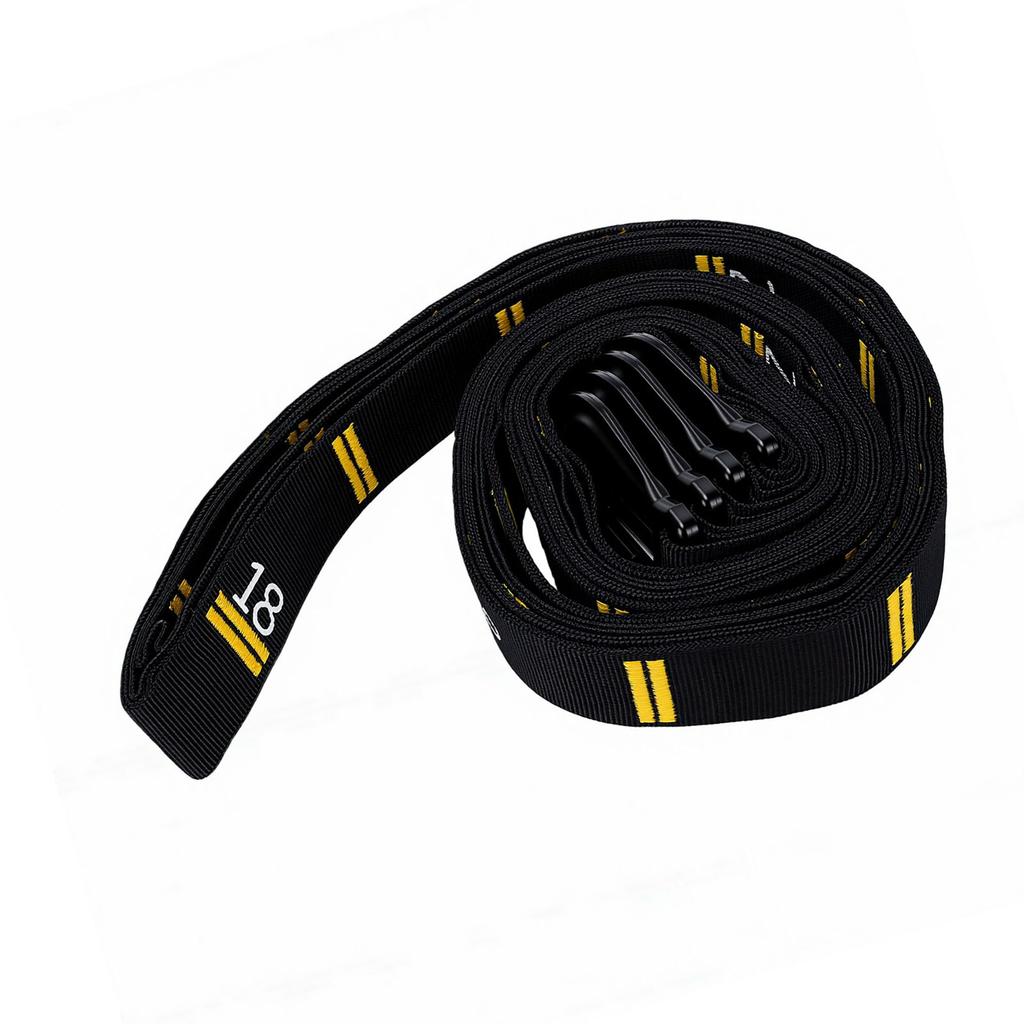 Double Circle Gymnastics Rings with Adjustable Numbered Straps Wood Full Body Workout Rings for Home Gym Exercise
