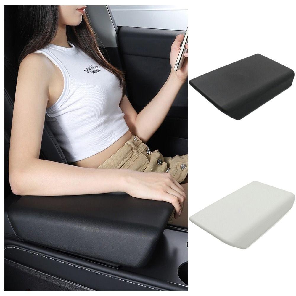 Solid Color Armrest Cover for Tesla Model 3 Y Highland Juniper Car Interior Vehicle Accessories