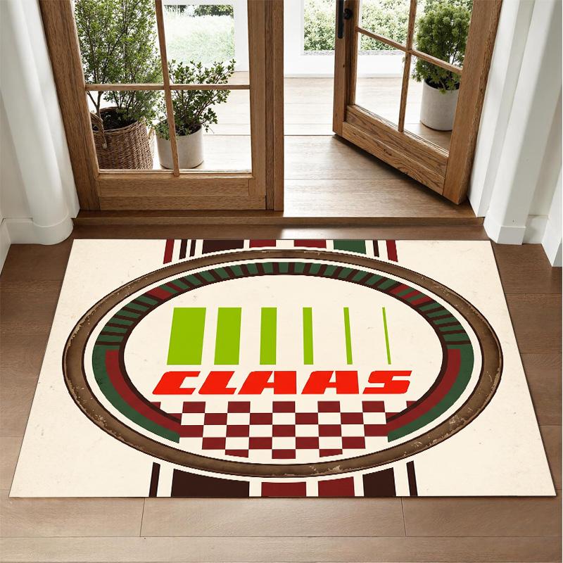 CLAAS Design Crystal Velvet Rug Soft Decorative Mat for Bedroom Entrance