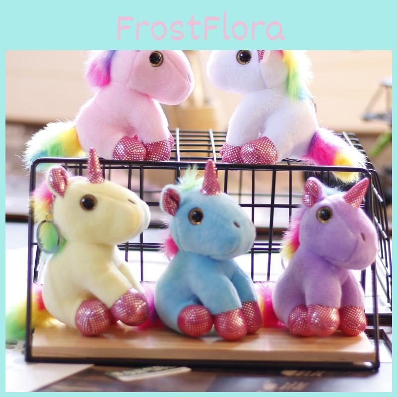 Cute Unicorn Stuffed Animal With Soft Pp Cotton Perfect For Bags Or Keys