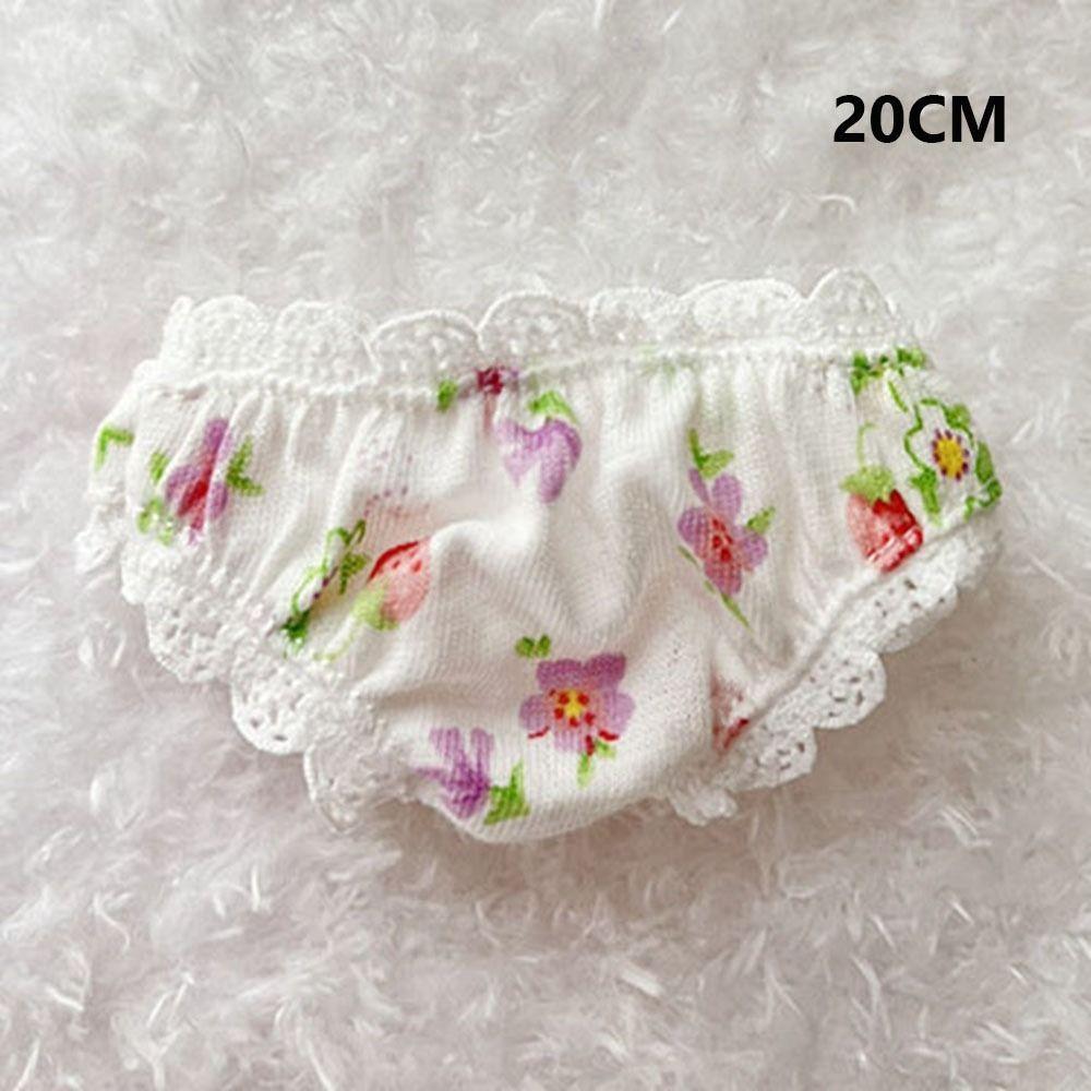 Doll Fashion Clothes Underwear Panties15/20cm Cotton Dolls Underpant Knickers for 1/11 Ob11 Dolls for 1/12bjd Doll Clothing