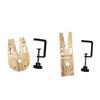 Wood Alloy Combination Holder for Professional Jewelry Processing Wooden Workbench For Gold Silver Work