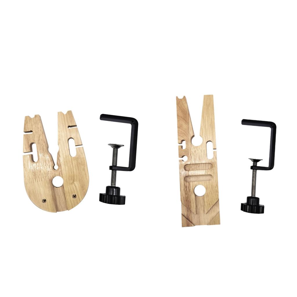 Wood Alloy Combination Holder for Professional Jewelry Processing Wooden Workbench For Gold Silver Work