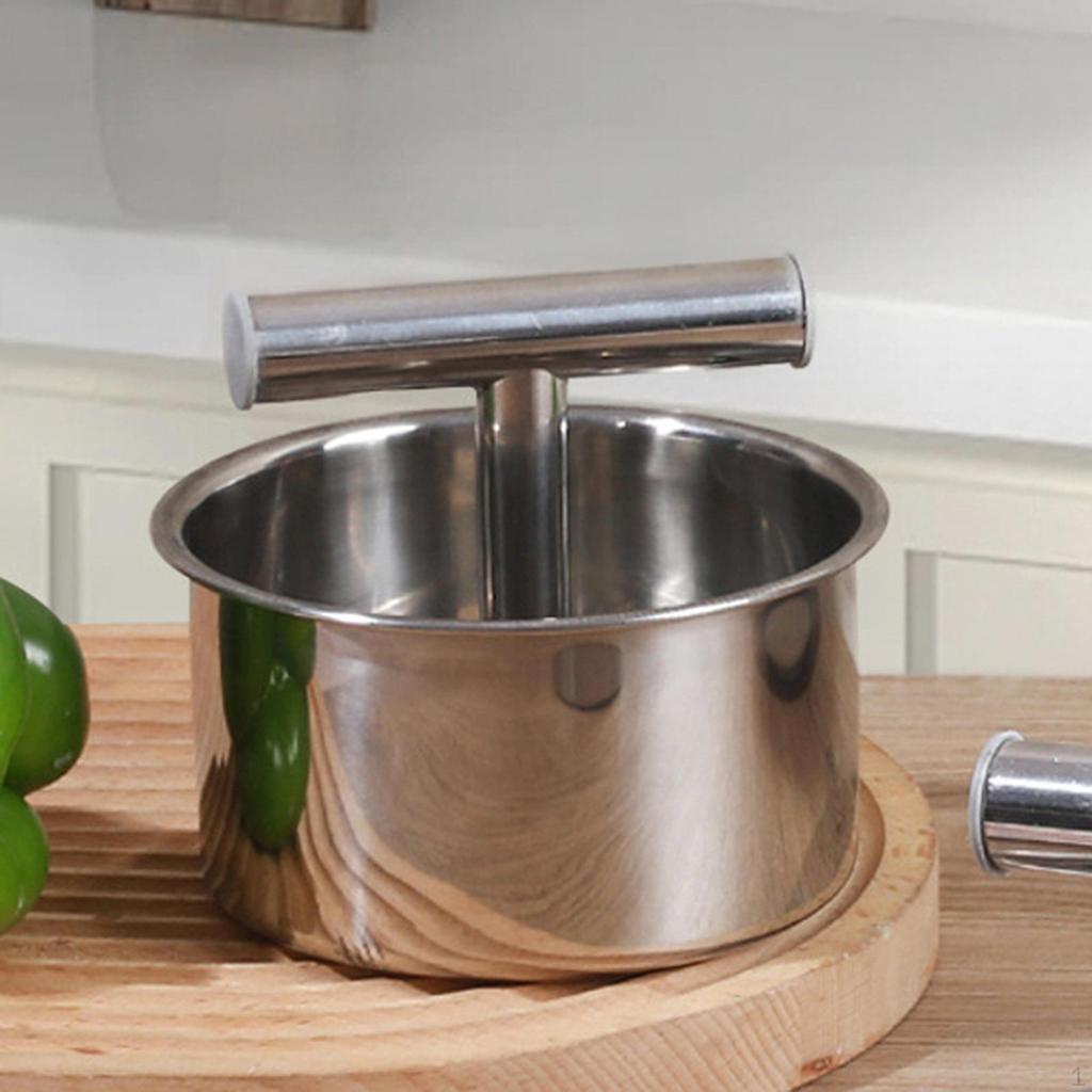 5 Hole Meatball Maker Manual DIY Stainless Steel Cooking Utensils Dispenser Tool Meat Ball