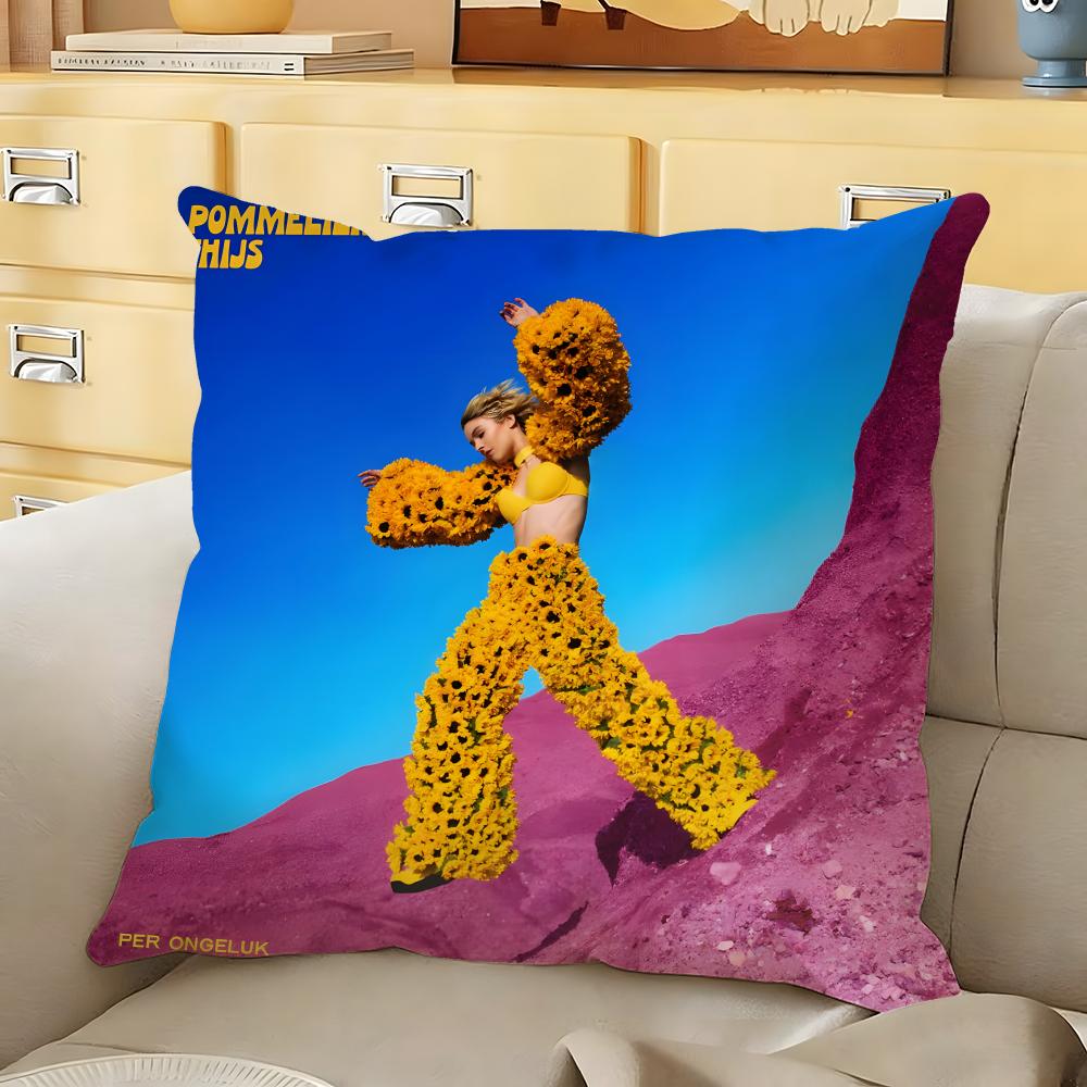

PPommelien Thijs Gedoe Cushion Cover Soft Durable Reversible Pillow Cover Home Car MultiScene Daily Comfort Pillowcase 30X30cm