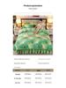 Cozy Flannel 230g Milk Velvet Printed Bed Set with Skirt - New Autumn/Winter Collection, Hot Seller