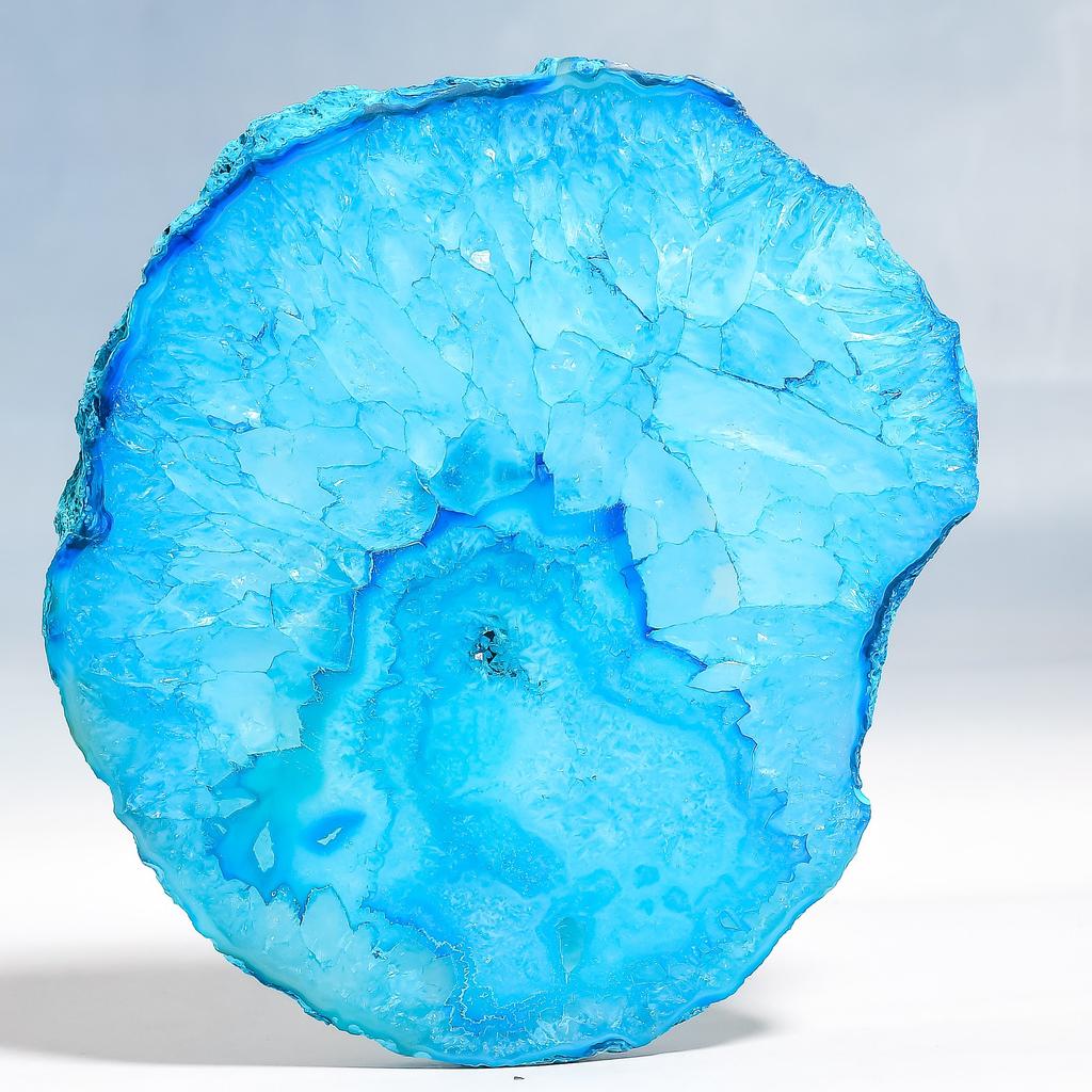 Aqua Solar Quartz 7.8x8.8mm Natural Cabochon Fine Loose Gemstone 455.8Cts.