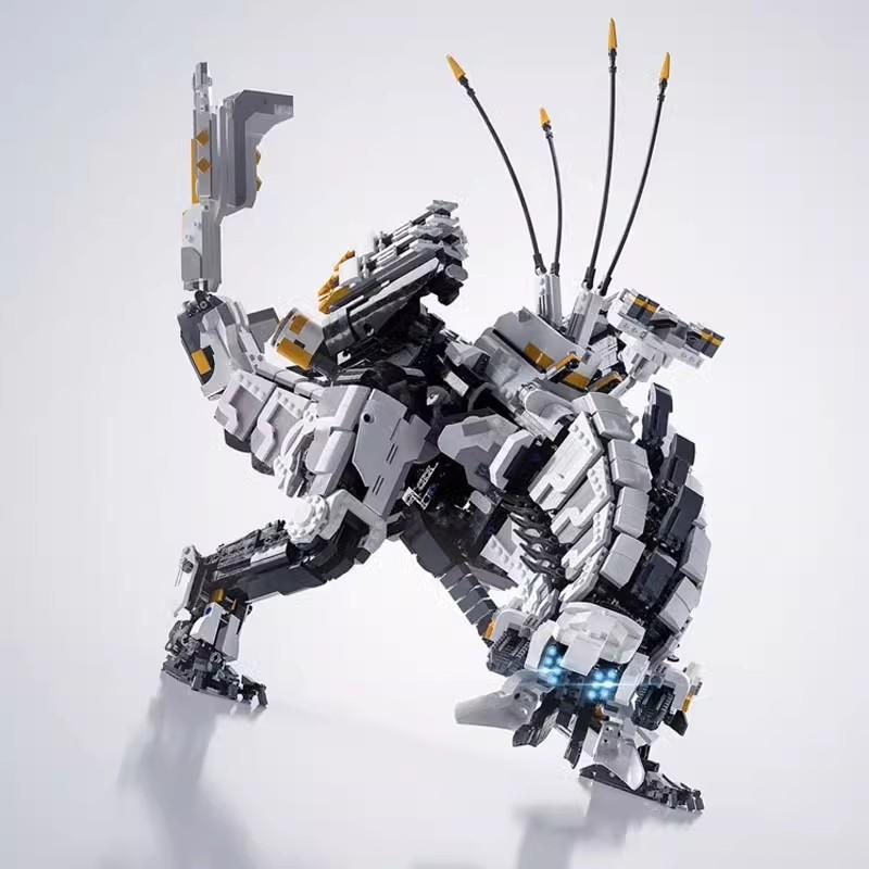 M Building Block Compatible Lego 15474 Teeth Of Thunder Boss Horizon Dawn Thunder Jaw