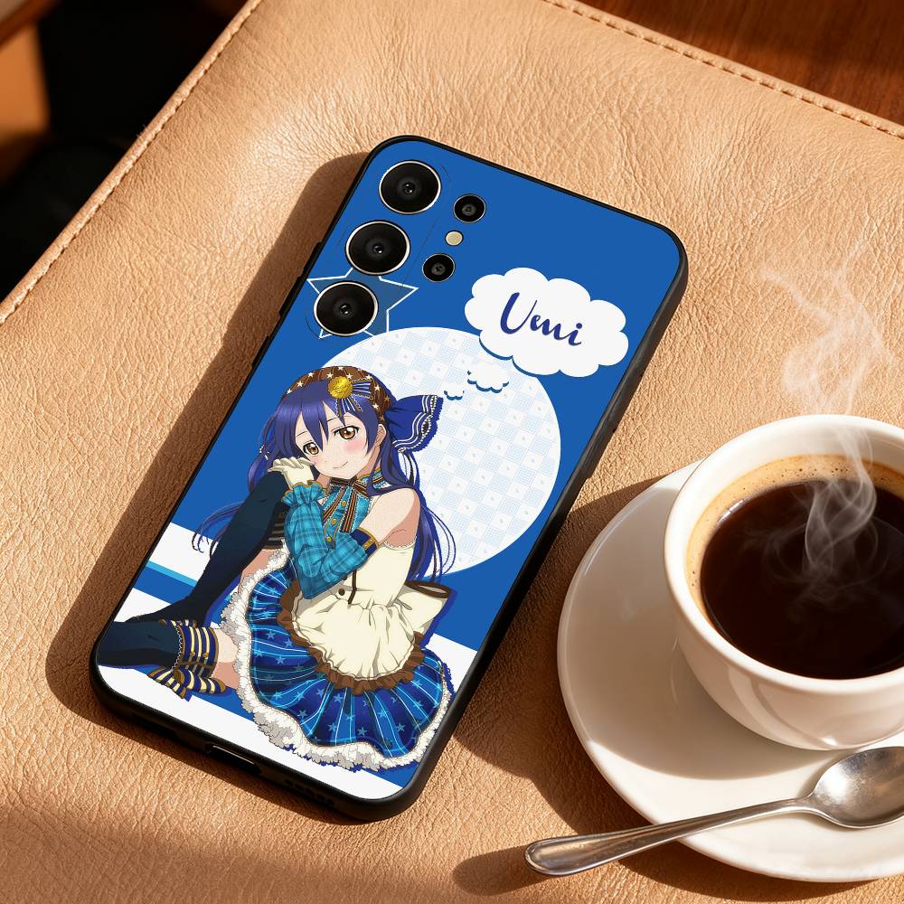 Love Live School Ldol Diary Phone Case For Samsung S26,S25,S24,S21,S22,S23,S30,Ultra,S20,FE,Lite,10,9,Black Cover
