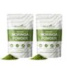 Pó Orgânico de Moringa Folha Neutra 400g Pacote com 2| Potencializador de Imunidade| Melhora o Metabolismo & Ajuda na Perda de Peso| Multivitamínico Natural| Antioxid
