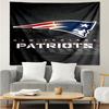 New England Football Team Logo Tapestry Hanging for Bedroom,Livingroom, Playroom,Decor Art Room Wall Tapestry Holiday and Birthday Gifts