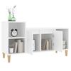 TV Stand in White 100 x 35 x 55 cm Engineered Wood