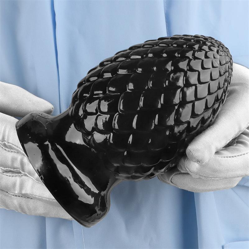 Oversized Black Anal Plug Rear Anal Expansion Anal Opening Female Masturbator Erotic Products
