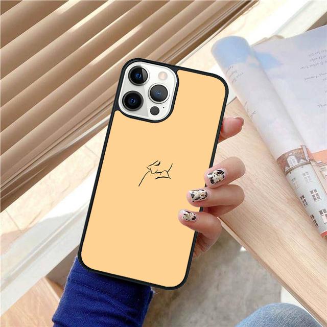 Minimal Line Aesthetics Art Coque Shell For iPhone 17 Air 15 16 14 13 12 Pro Max 11 Pro Max Plus Phone Case Cover