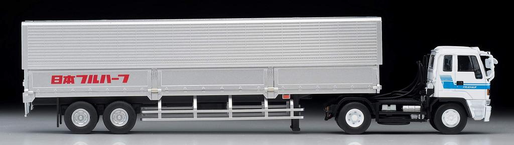 TOMYTEC Tomica Limited Vintage Neo Scale Isuzu 810EX Wing Roof Trailer Fruehauf Finished Model 287933 1/64 LV-N211a (Japan FPR239)