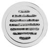 Silver Shower Floor Drain Copper Floor Drain Strainer Rustproof Drain Strainer  Garage