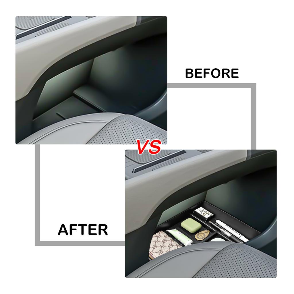 Center Lower Console Tray for 2025 Hyundai Santa Fe  Cup Holder Lower Armrest Box Storage Car Secondary Organizer Accessories