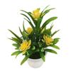 Flower Fake Outdoor False Plants Flowers Artificial Garden Home Decor Pot With
