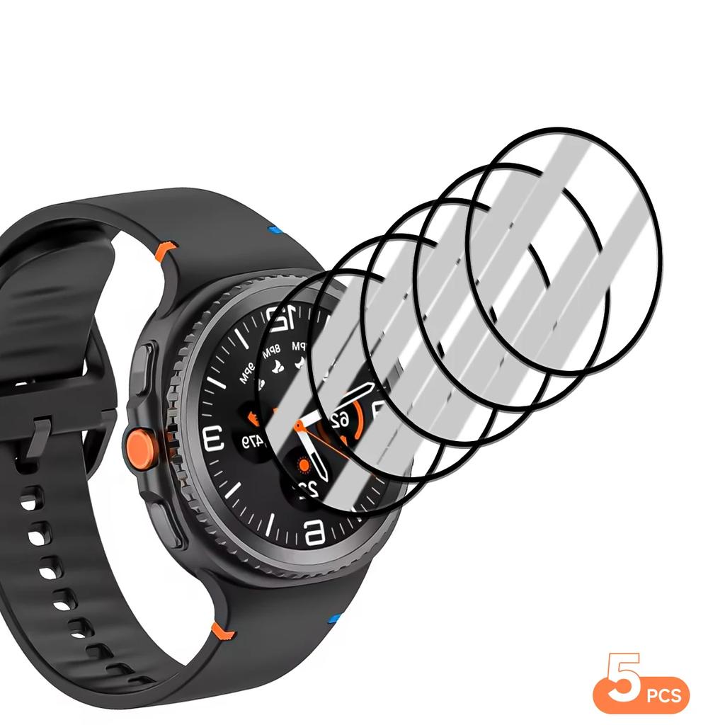 NEW Protective Film For Samsung Galaxy Watch 8Classic 46mm Screen Protector Anti-scratch Film For Samsung Galaxy Watch 8 40 44mm
