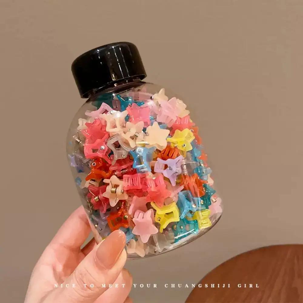 100pes/can girl baby bangs and broken hair tool  hair grabbing claw  baby small mini hair clip, hair grabbing accessory