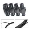 Adapter 1/8 Npt Black Gauge Sensor Water Temp Gauge Radiator Temperature sensor Joint Pipe Sensor