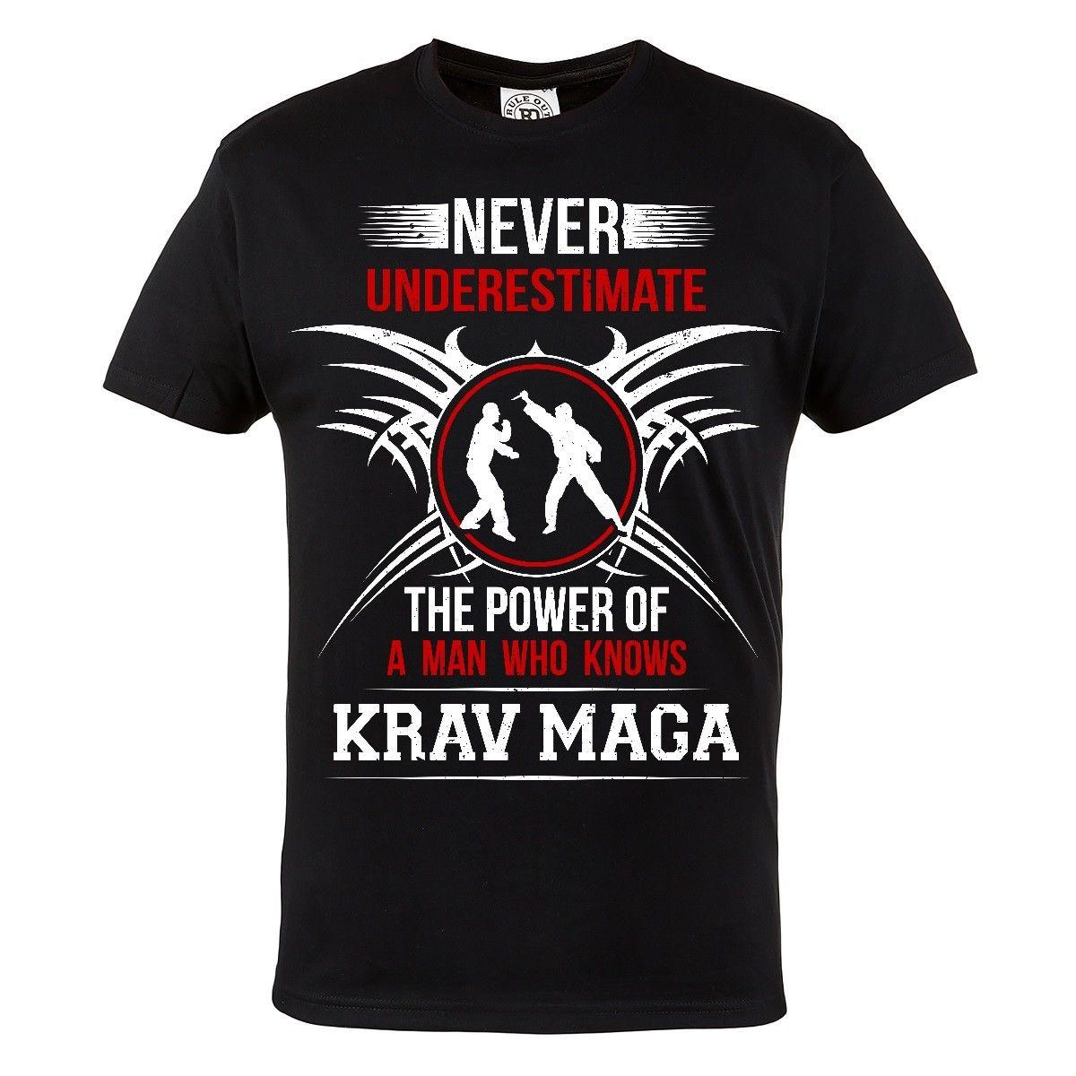 Футболка для тренировок в зале MMA Krav Maga. Летняя хлопковая мужская футболка с круглым вырезом и коротким рукавом, новинка S-3XL S