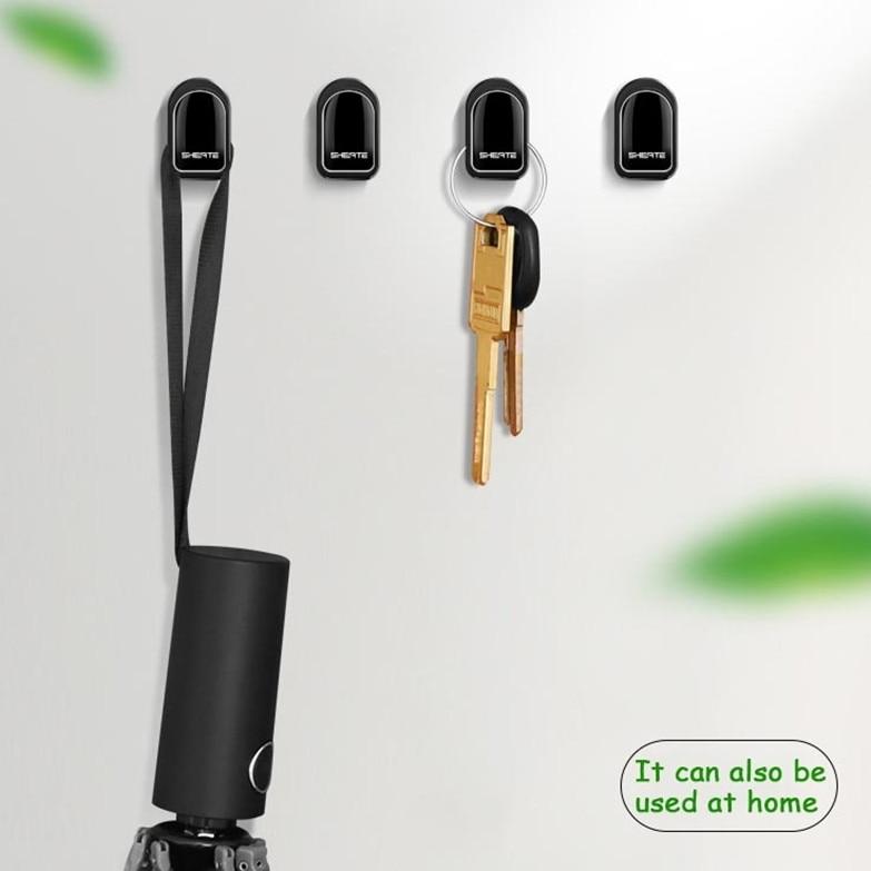 4PCS Kreative Auto Kleine Haken Accesorios Auto Innen Ornament Paste Typ Komfort Haken