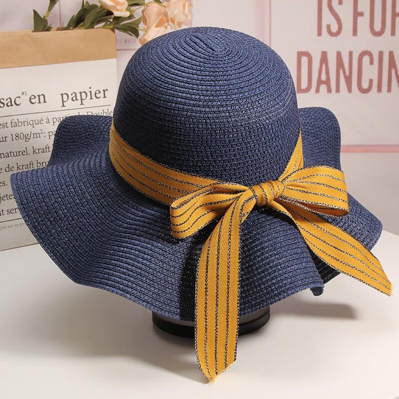 Damen Stroh Strand Sonnenhut