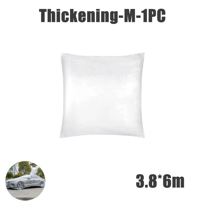 Disposable Transparent Car Clothing Cover Dustproof Rainproof Transparent Paint Dustproof Plastic PE Film Rainproof Car Cover