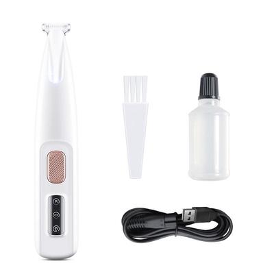 Pet Paw Trimmer: Waterproof Electric Clipper with LED for Cats & Dogs