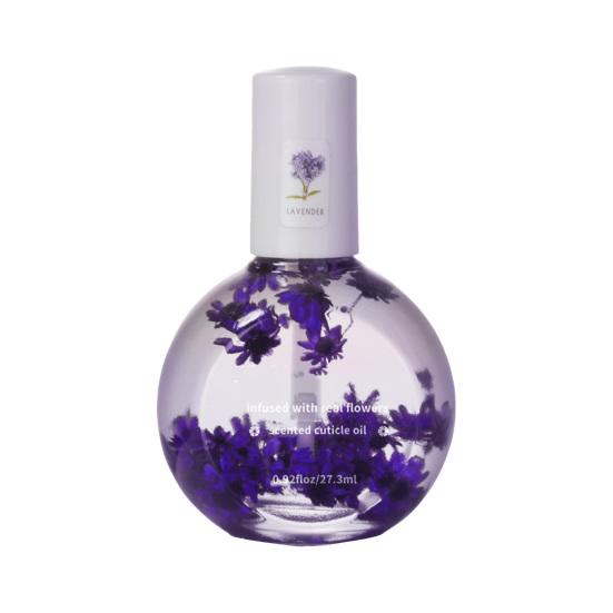 

Масло для ногтей с экстрактами сушеных цветов Питательное увлажняющее средство для укрепления ногтей Гель-лак с цветочным ароматом Масло для ухода за ногтями Lavender