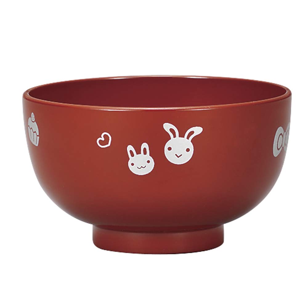 

Детская миска Miyamoto Sangyo Clean Coat, киноварь, 260 мл, Прелестная,