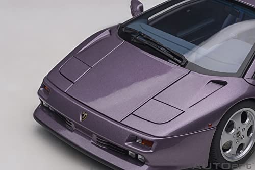 AUTOart 1/18 Scale Lamborghini Diablo SE30 Jota VIOLA SE30/Metallic Purple Finished Model 79142