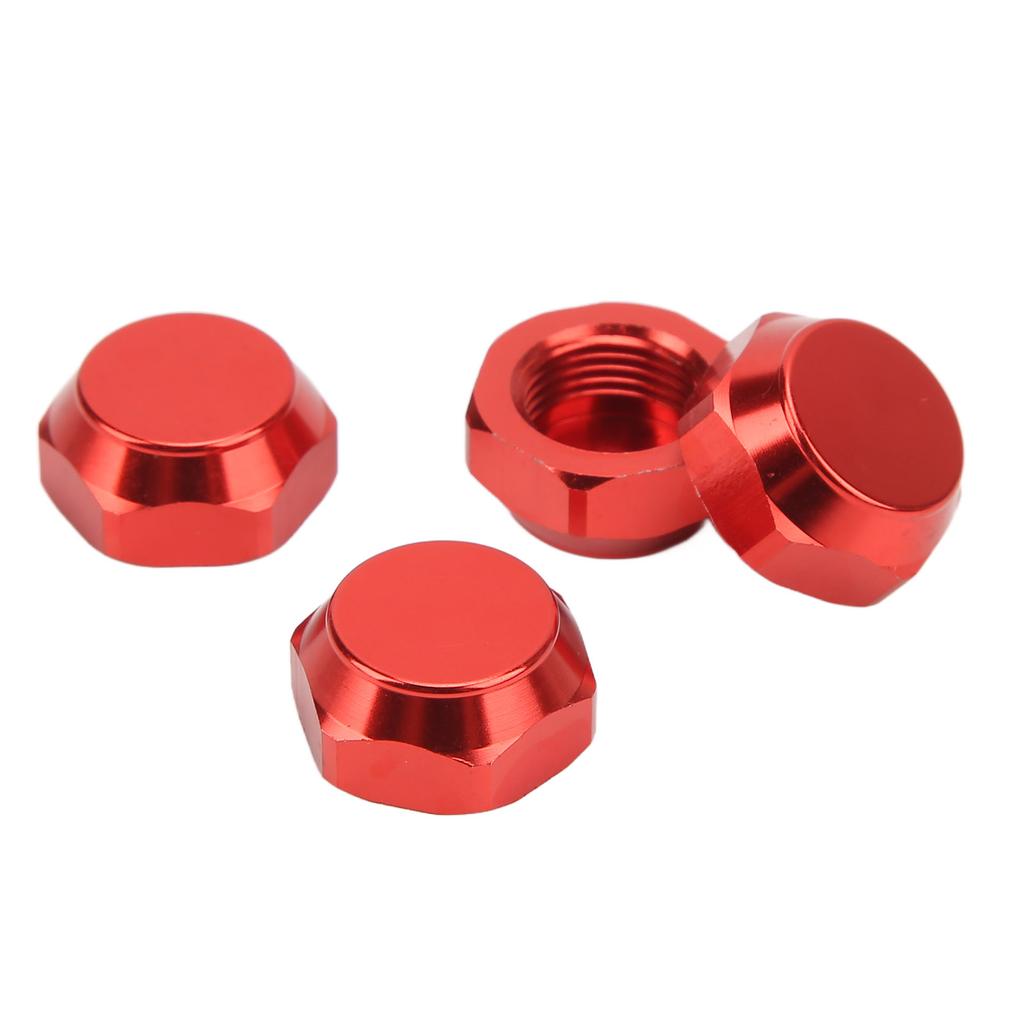 4pcs 1Celsius8 RC Hex Hub Nuts Dustproof Lightweight 17mm Aluminum Wheel Hex Drive Hub Adaptor